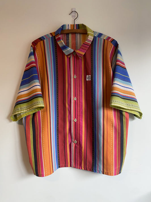 Up-cycled cotton shirt
