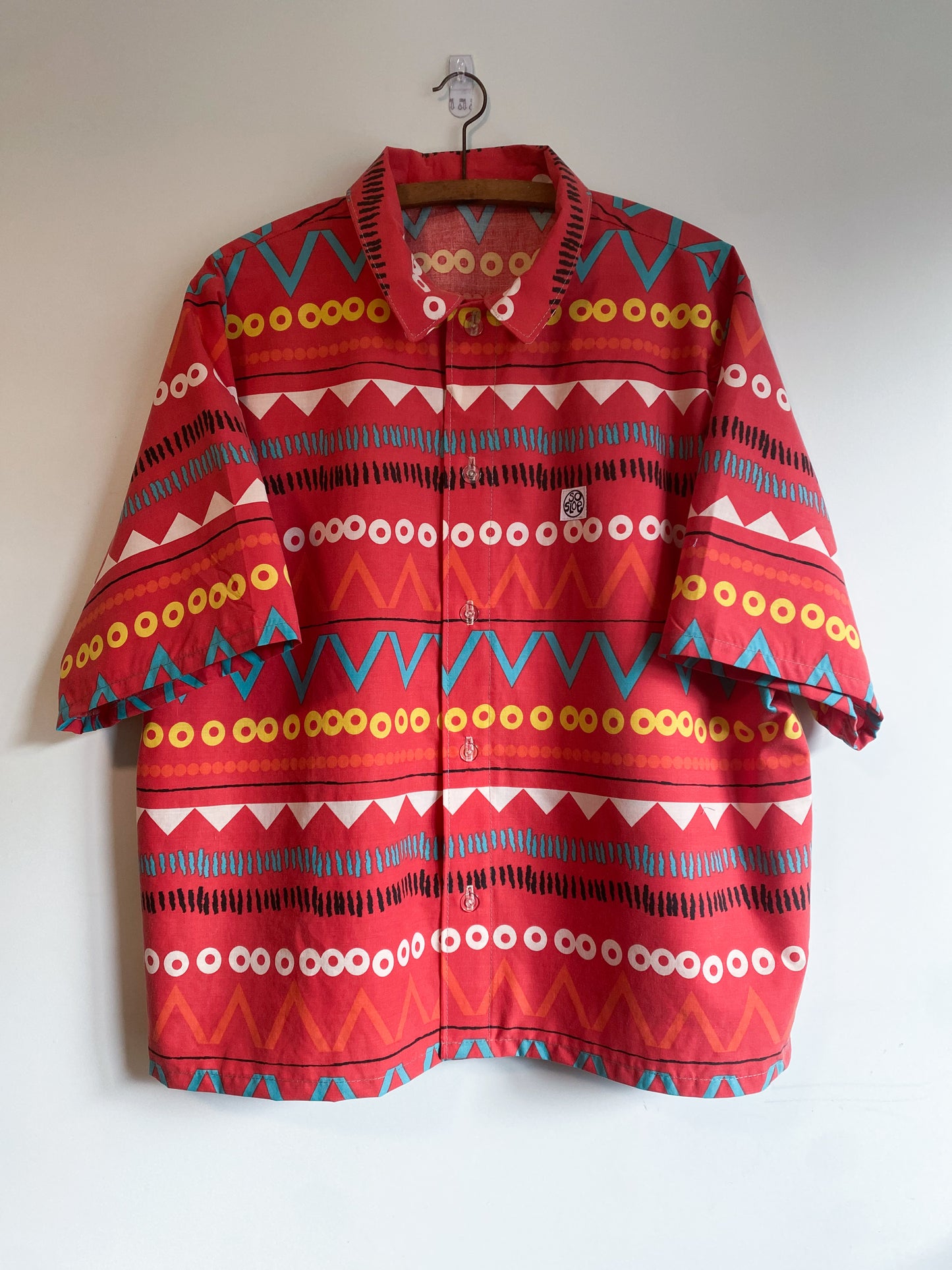 Up-cycled cotton shirt