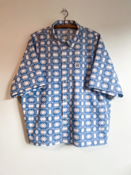 Up-cycled cotton shirt